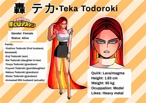 Teka Todoroki: Exploring The Character From My Hero Academia